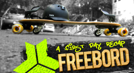 First day recap on a freebord